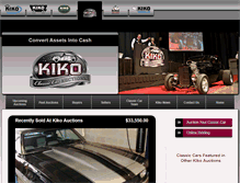 Tablet Screenshot of kikoclassiccars.com